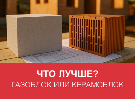 Газоблоки или керамоблоки: сравнение для строительства дома в Калуге